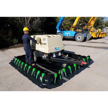 15' x 50' x 1' Stake Wall Containment Berm